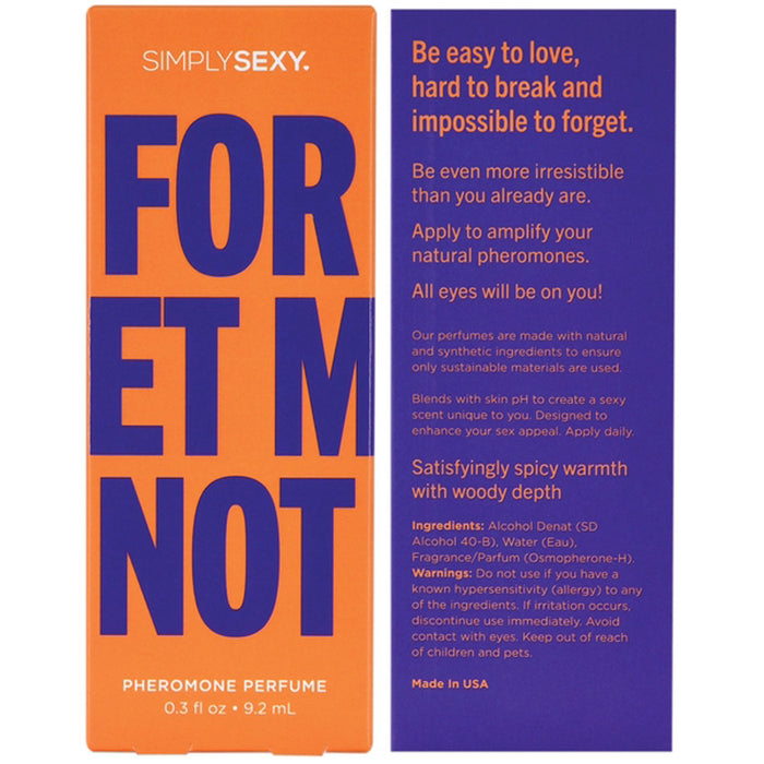 Simply Sexy Pheromone Perfume 3oz - Forget Me Not