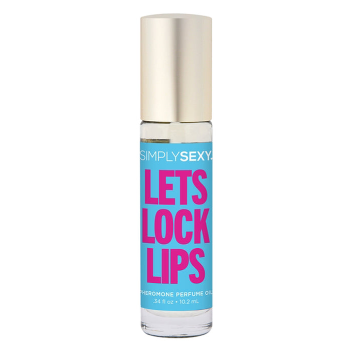 Simply Sexy Pheromone Perfume Oil Roll-On 0.34oz - Let's Lock Lips