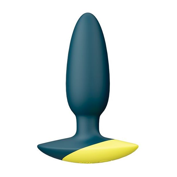 ROMP Bass Vibrating Anal Plug - Teal