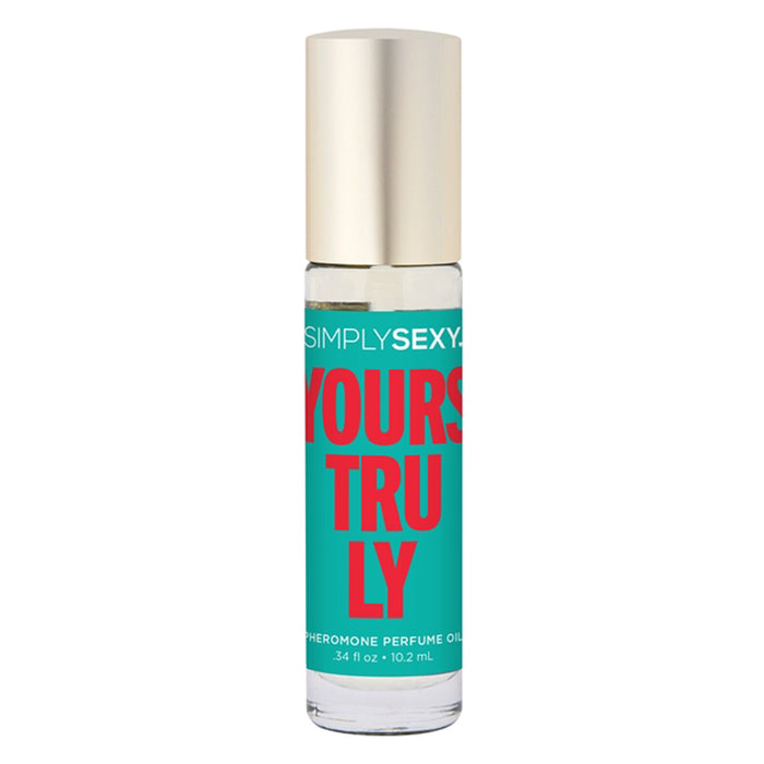 Simply Sexy Pheromone Perfume Oil Roll-On 0.34oz - Yours Truly