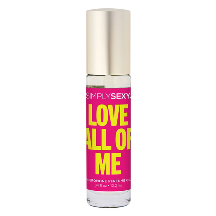 Simply Sexy Pheromone Perfume Oil Roll-On 0.34oz - Love All Of Me