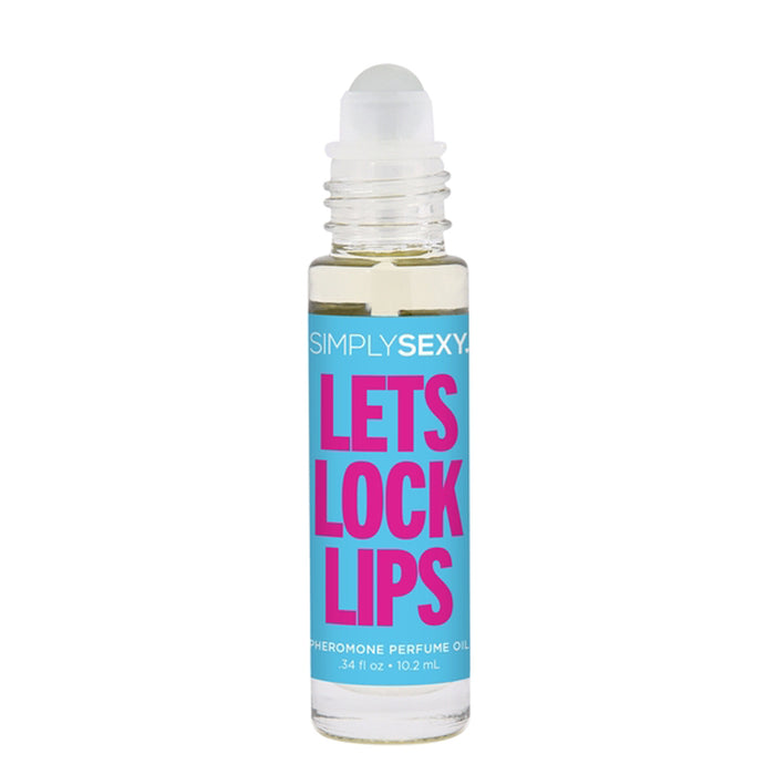 Simply Sexy Pheromone Perfume Oil Roll-On 0.34oz - Let's Lock Lips