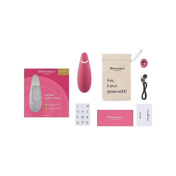 Womanizer Premium 2 - Raspberry