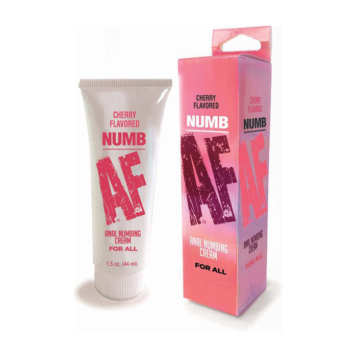 Numb AF Anal Desensitizing Gel Cherry 1.5oz Personal Lubricant