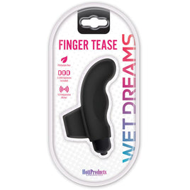 Wet Dreams Finger Tease Black - Vibrator Vibe