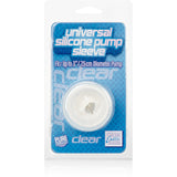 Universal Silicone Pump Sleeve Clear - Penis Pump Replacement Seal