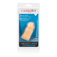 3" Latex Male Penis Extension Beige