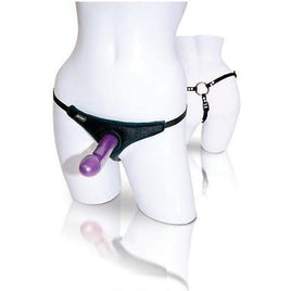 Bikini Strap-On Harness w/ Silicone Dildo Set