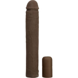 Xtend It Kit Realistic Penis Extender - Black - Add 3" Penis Extension Sleeve