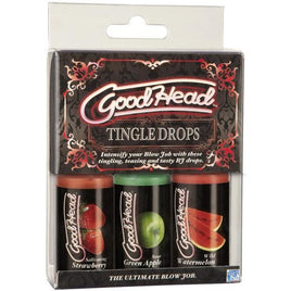 Good Head Tingle Drops - 3 Pack Assorted Sampler