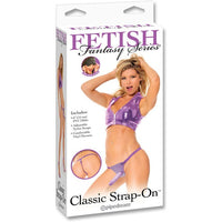 Fetish Fantasy Classic Strap-On - Realistic Slim G-spot Anal Dildo Sex Toy