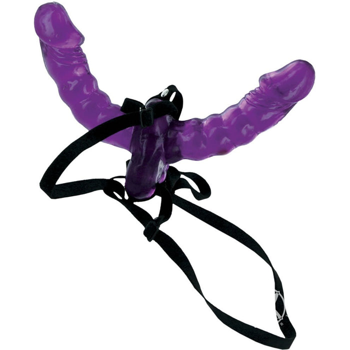 Fetish Fantasy Double Delight Strap-On - G-spot Dildo Sex Toy Penetrator Dong