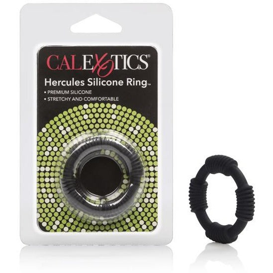 Adonis Silicone Cock Ring Hercules - Black