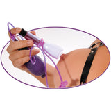Fetish Fantasy Vibrating Nipple Pumps Purple - Breast Sucker Vibrator