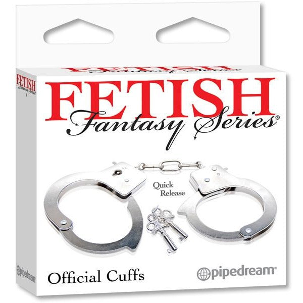 Official Handcuffs Steel - Silver