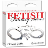 Official Handcuffs Steel - Silver