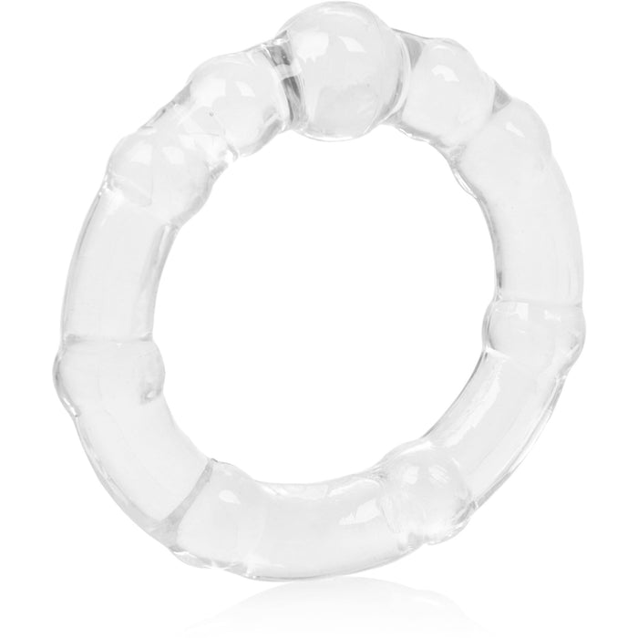 Island Cock Rings Clear - 3 Pack