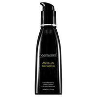 Wicked Aqua Sensitive 8oz - Personal Lube Lubricant
