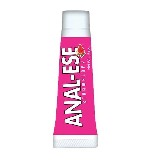 Anal-Ese Strawberry .5oz - Personal Lubricant Lube