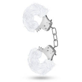 Temptasia Plush Fur Cuffs - White