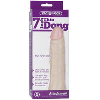 Vac-U-Lock The Naturals 7" Thin Dong - Beige