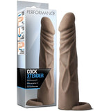 Cock Xtender Brown - Male Extender Sheath Extension Sleeve Girth Enlarger