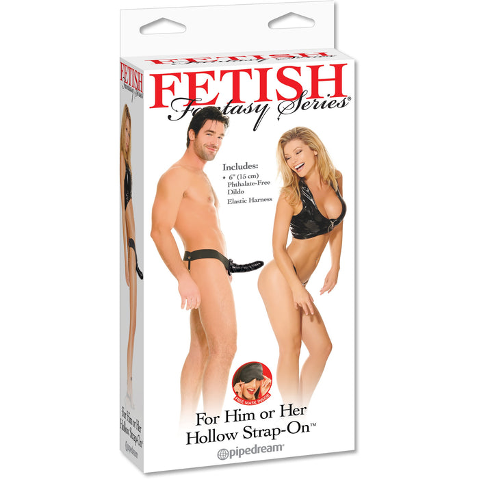 Fetish Fantasy Unisex Hollow Strap-on Black - Beginner Harness