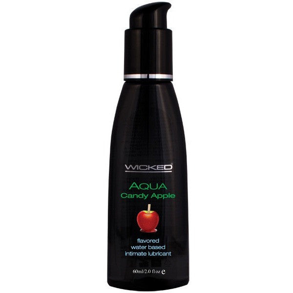 Wicked Aqua Candy Apple 2oz - Flavored Personal Lubricant