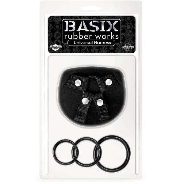 Basix Rubber Works Universal Harness - Black