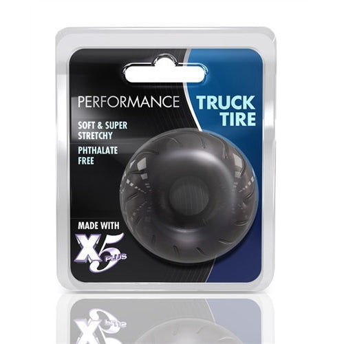 Blush Truck Tire Cock Ring Black - Male Sexual Enhancer