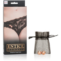 Entice Weighted Kegel Balls - Gold