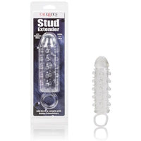 Stud Extender Clear With Support Ring