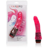 Hot Pinks Curved Jack Pink - Vibrating Dong