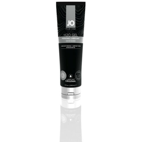 Jo For Him H2O Gel Original 8oz - Water-Based Personal Lubricant Lube