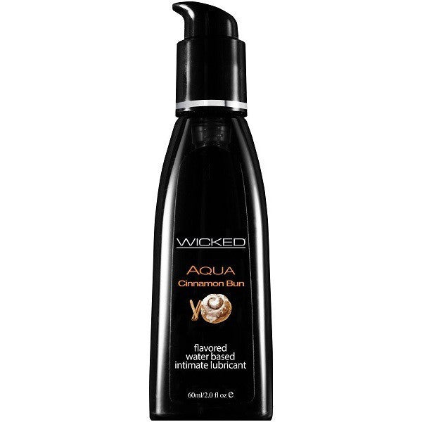 Wicked Aqua Cinnamon Bun 2oz - Flavored Personal Lubricant