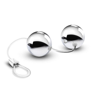 B Yours Bonne Beads Silver - Weighted Kegal Exerciser Ben Wa Balls