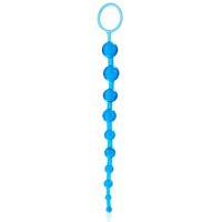 X-10 Anal Beads Blue