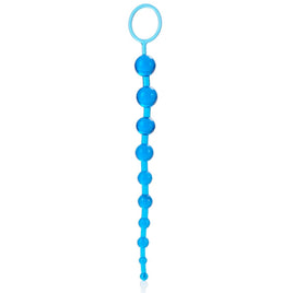 X-10 Anal Beads Blue