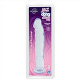 Jelly Jewel 9" Dong w/ Suction Cup - Clear