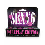 Sexy 6 - Couples Romantic Bedroom Foreplay Dice Game