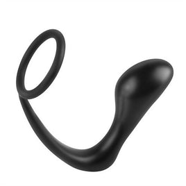 Anal Fantasy Collection Ass-Gasm Cockring Plug Black