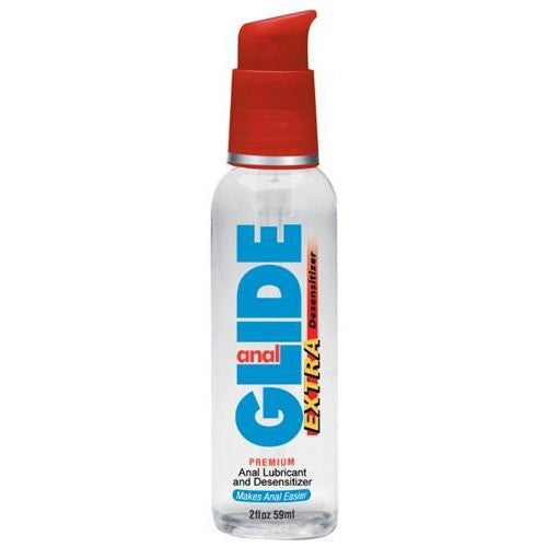 Anal Glide Extra Water-Based 2oz Personal Lubricant