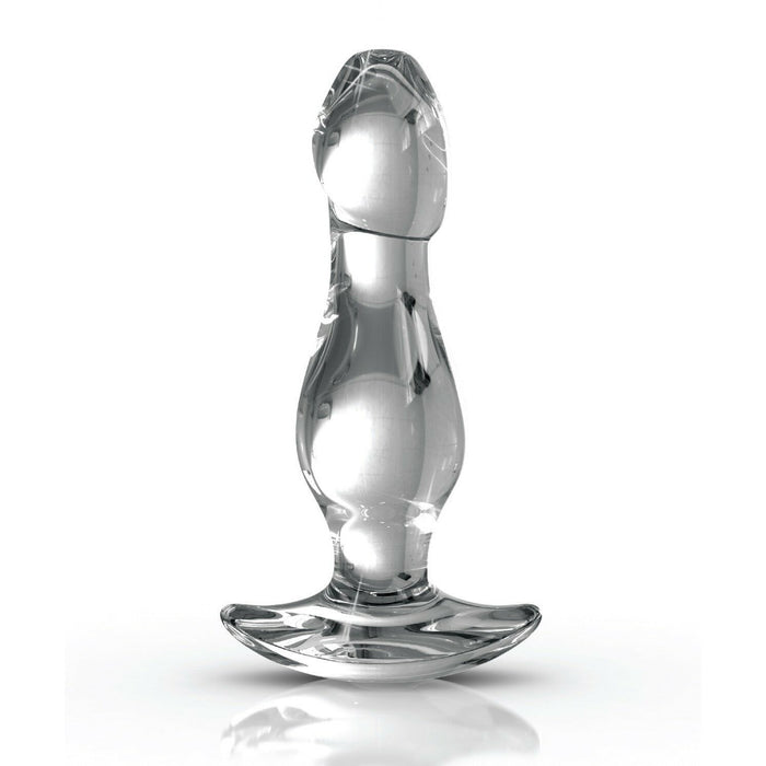 Icicles No. 72 Clear Glass Anal Butt Plug