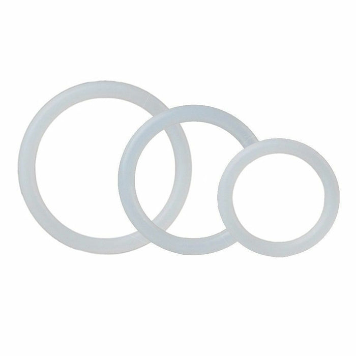 Silicone Support Rings - Clear