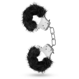 Temptasia Plush Fur Cuffs - Black