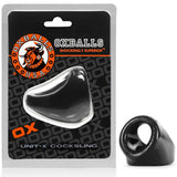 Oxballs Unit-X Sling Atomic Jock Black - Male Cock Ring