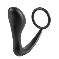 Anal Fantasy Collection Ass-Gasm Cockring Plug Black