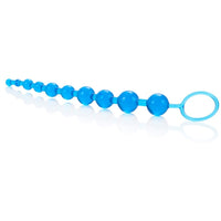 X-10 Anal Beads Blue