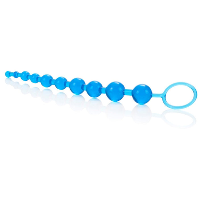 X-10 Anal Beads Blue