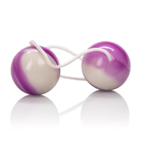 Duotone Orgasm Balls - Purple / White